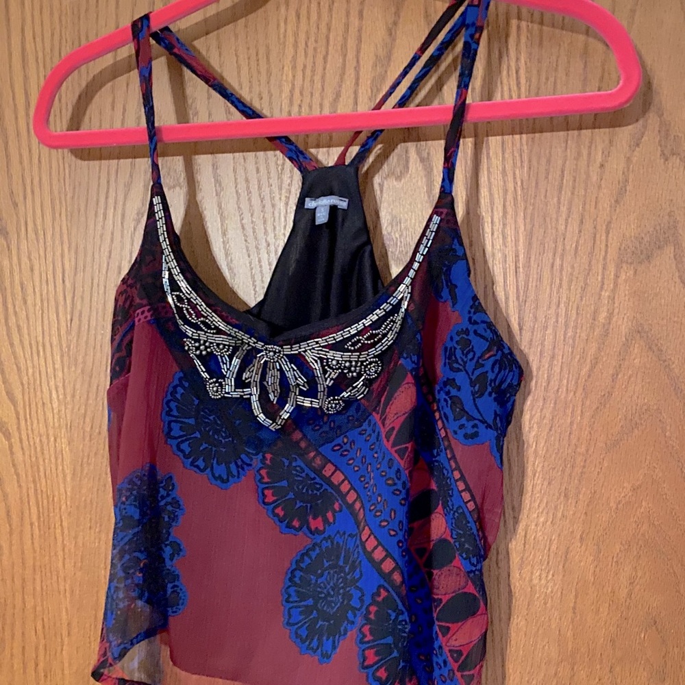 Charlotte Russe Beaded Tank